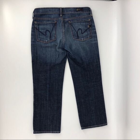 Citizens of humanity Kelly Stretch #063 Cropped Low Waist Jeans Size 27 - Picture 6 of 8